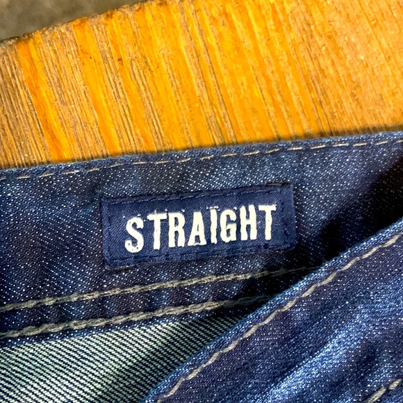 NWOT Seven 7 Straight 30x30 Bold Heavy Stitch Flap Pocket - Picture 9 of 16